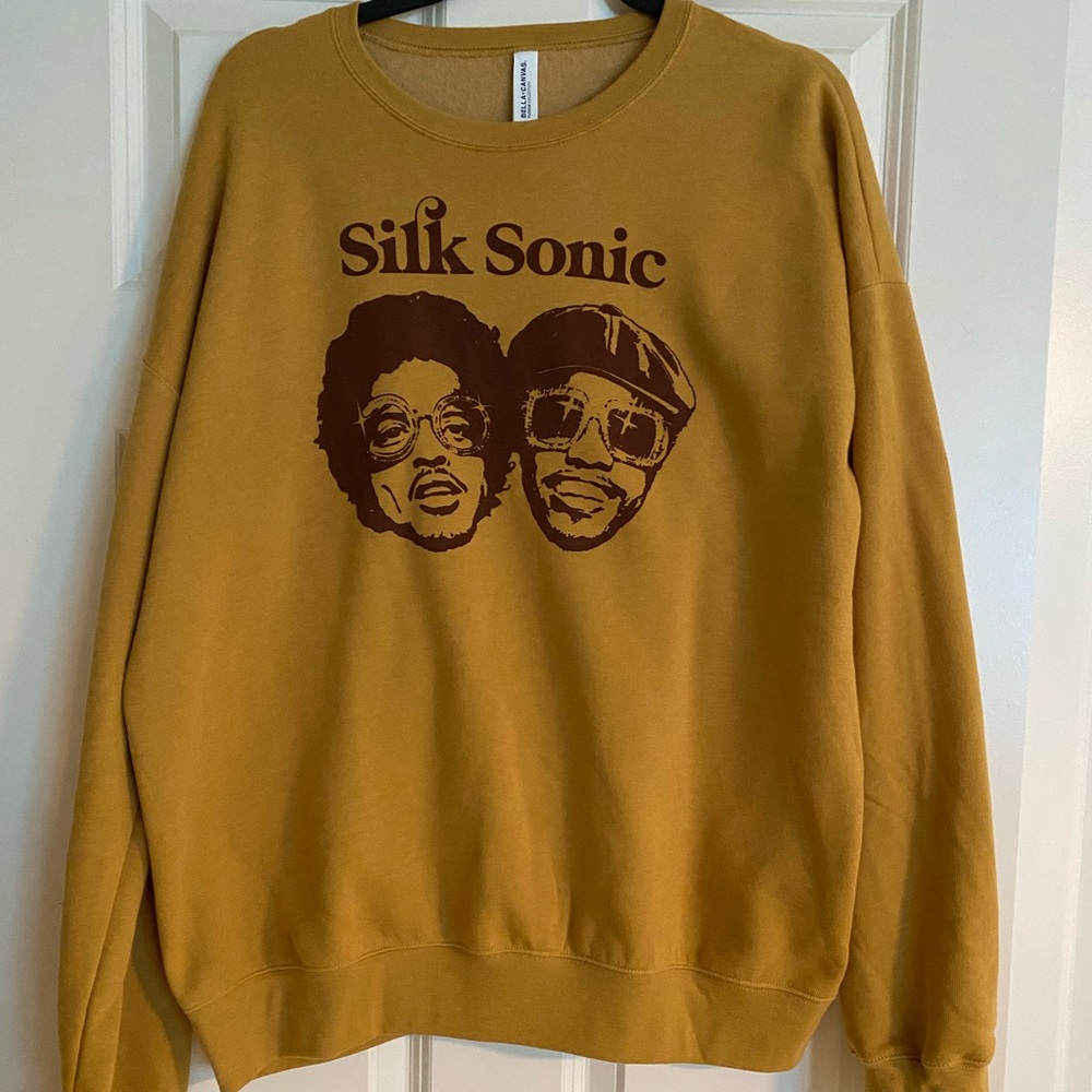 Silk Sonic crewneck sweatshirt - size large